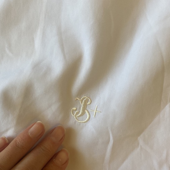 Jil Sander + Men’s Organic Natural Line Cotton Button Down Shirt Short Sleeve 50 - Picture 6 of 9